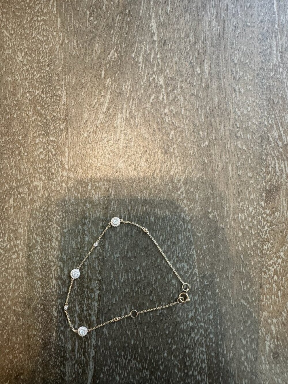 Nasreen Shahi x Seema & Co Dainty Diamond By The Yard Bracelet